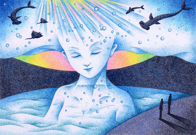Science fiction Illustration, Images and Pictures - 「Queen of water」