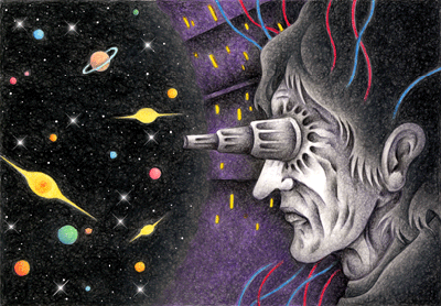 Science fiction Illustration, Images and Pictures - 「Space of miniature」