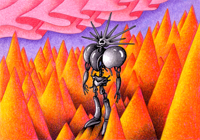 Science fiction Illustration, Images and Pictures - 「Soldier of hell」