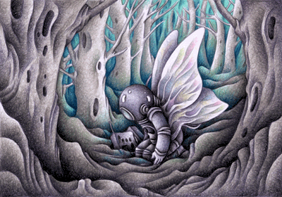 Science fiction Illustration, Images and Pictures - 「Transformation」
