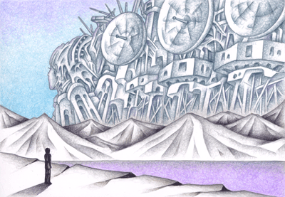 Science fiction Illustration, Images and Pictures - 「Communication unit」