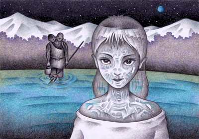 Science fiction Illustration, Images and Pictures - 「Heretic's village」