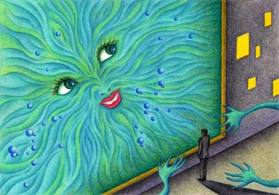 Science fiction Illustration, Images and Pictures - 「Temptation of mitochondria」