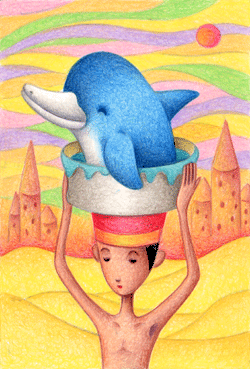 Dolphin that travels