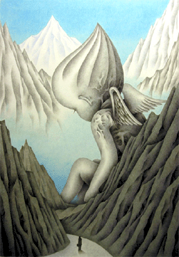 Fantasy Illustration, Images and Pictures - 「The angel's death」