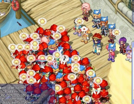 じいちゃんは間違いなく二日目のマスコット。