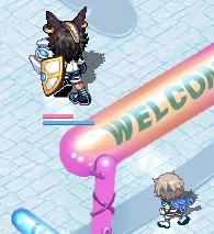 嬉しさの余りメガショで疾走する獅子。