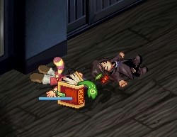 ぱっくり食われた。