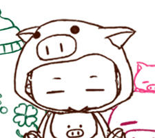 我が家の子ブタちゃん