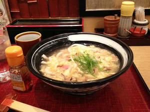 王さんの卵とじうどん