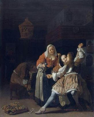 The Embracing Cavalier