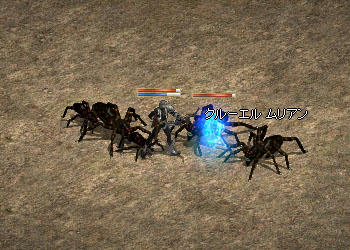 ムリアンの大群にハラハラ