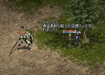 勇猛果敢な騎士