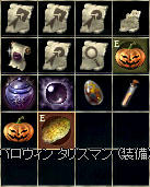 ハロウィンハットとタリスマン