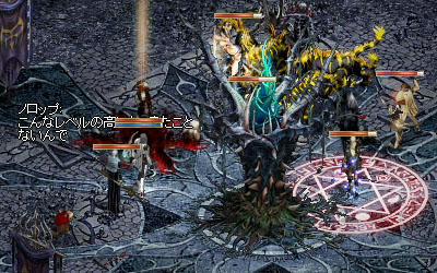 こんなレベルの高い狩場に来た事ないんで