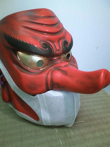天狗様も。