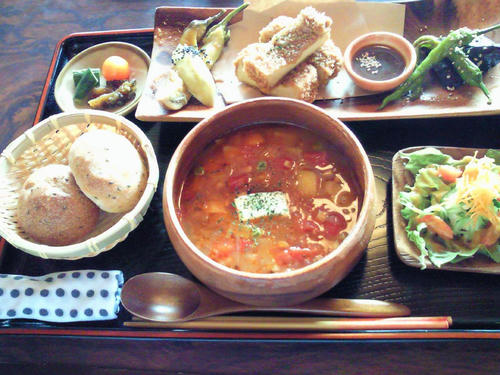 玄米菜食アレンジメニュー