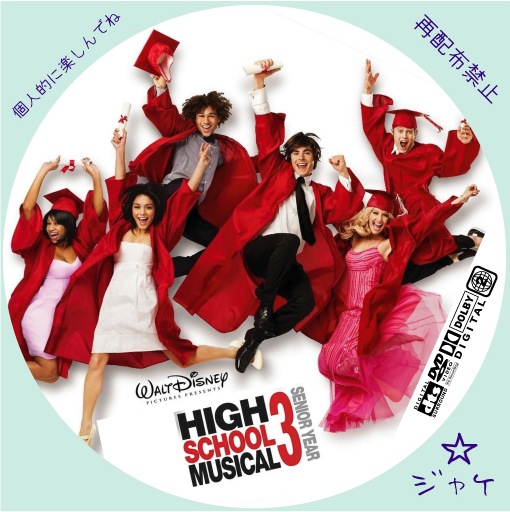 ハイスクールミュージカル The Move Lala自作dvdジャケット Lalaのジャケット 自作dvd Cdレーベル