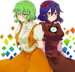 ゆうかりんと神奈子たま