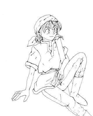 ペン入れ