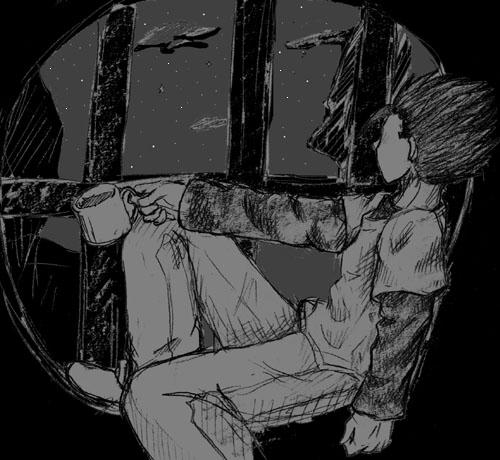 夜空の星