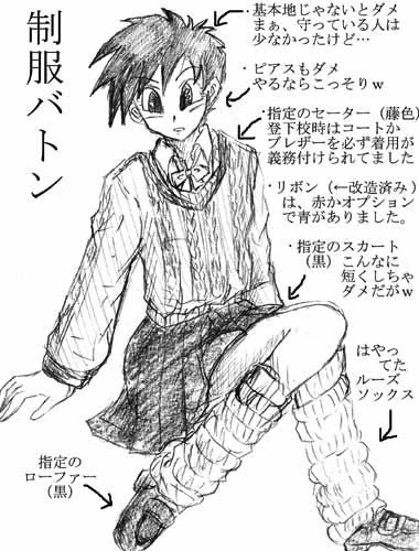 制服バトン