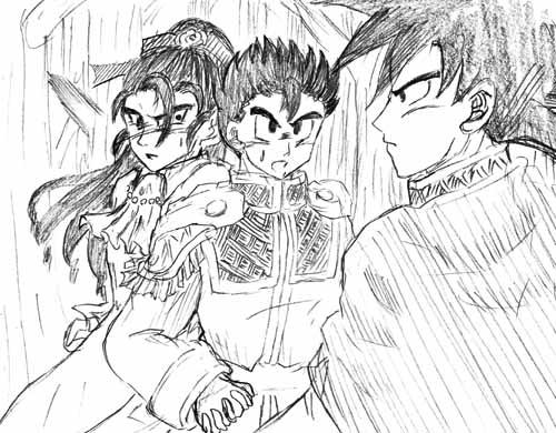 お前は逃がさねぇ