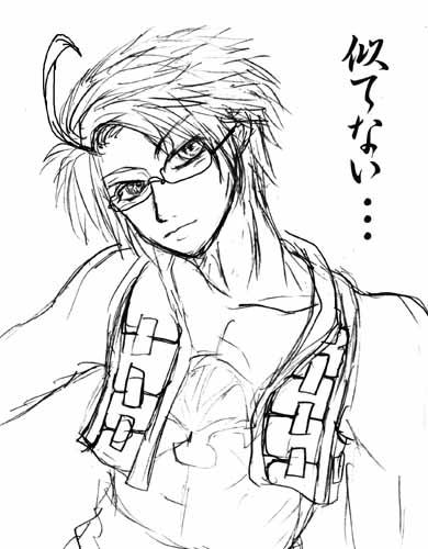 描いているときは似てると思ったんですよー