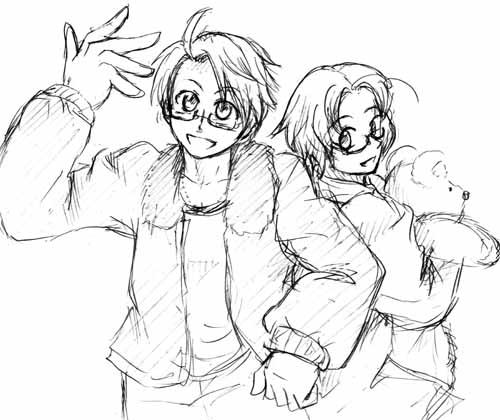 何故かこの2人にw