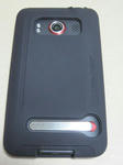 Case-Mate au HTC EVO WiMAX ISW11HT ハイブリッド タフ ケース (液晶保護シート つき)装着後後面