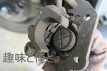アドレスV125フロントブレーキ交換