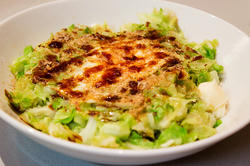 豚玉豚抜き（キャベツ焼き