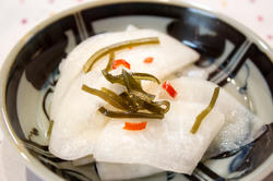 大根の酢漬け