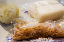 大根の漬物
