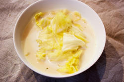 牛乳スープ