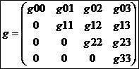 計量テンソル