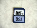 SDHCカード 8GB