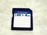 SDHCカード 4GB Verbatim