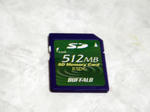 SDカード 512MB