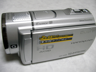 バッテリー交換したらデータが消えた。 SONY HDR-CX370V