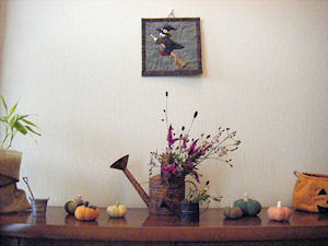 ハロウィンの飾り