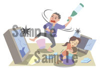 ドメスティックバイオレンス　DV　暴力