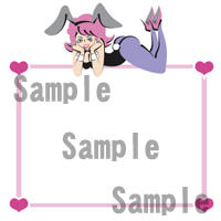 バニーガール　イラスト素材