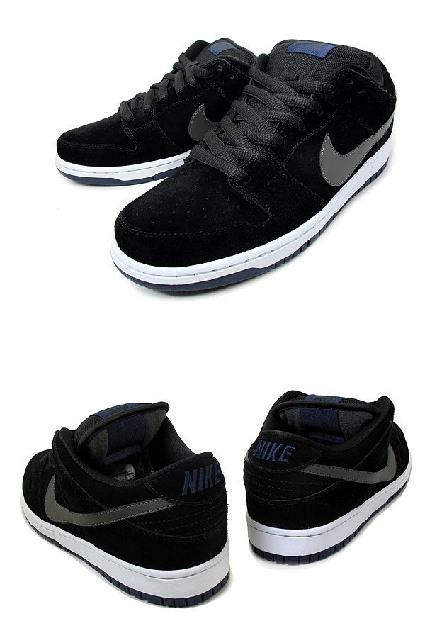 ナイキ ダンク ロー プロSB ブラック/グレー/ホワイト 304292-025