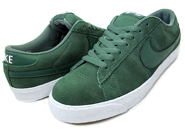 ナイキ ブレザー ロー SB グリーン/ホワイト 318960-331