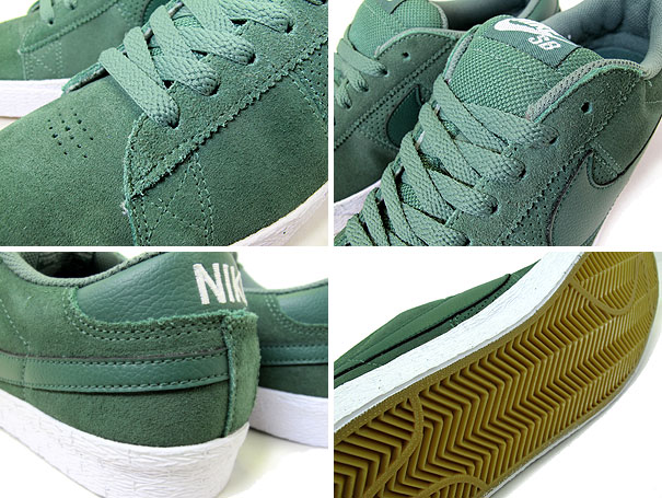 ナイキ ブレザー ロー SB グリーン/ホワイト 318960-331