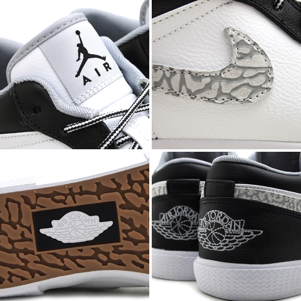 ナイキ エア ジョーダン レトロ V.1 ブラック/ホワイト-ウルフグレー 481177-002