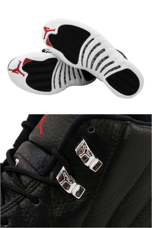 ナイキ エアジョーダン12 レトロ ブラック/バーシティレッド/ホワイト 130690-001