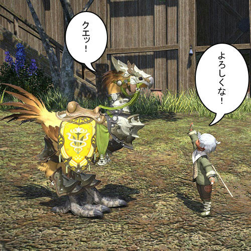 新生ff14 相棒 これからよろしくな へっぽこブログ