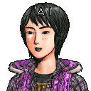紫ベスト装着